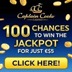 Captain Cooks Casino - 100 spins